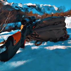 Carabine Merkel h&eacute;lix speedster or plus lunette khales helia 3 I