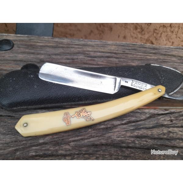 Rasoir coupe choux The Bagpiper Reg Famex Solingen