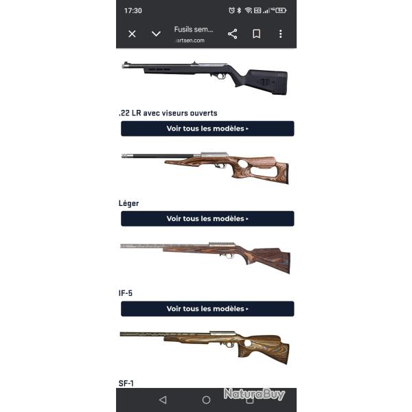 Action Volquartsen + canon carbone Greybirch+ d�tente