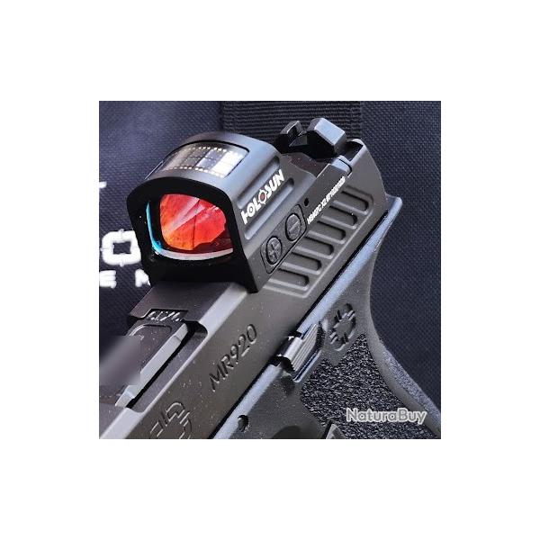 Point rouge Holosun HS407C avec capteur solaire VERSION 2