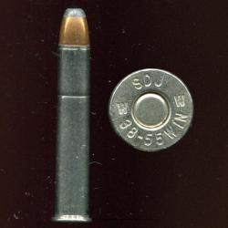 .38-55 WCF cartouche comm&eacute;morativer - marquage : SDJ W W 38-55 WIN