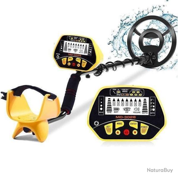 D�tecteur de M�taux Haute Sensibilit� *Ench�re* D�tection Point Pr�cis Bobine de Recherche Etanche