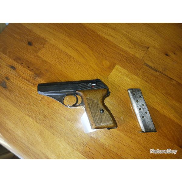 PISTOLET MAUSER-WERKE MODEL HSC  CALIBRE 7.65