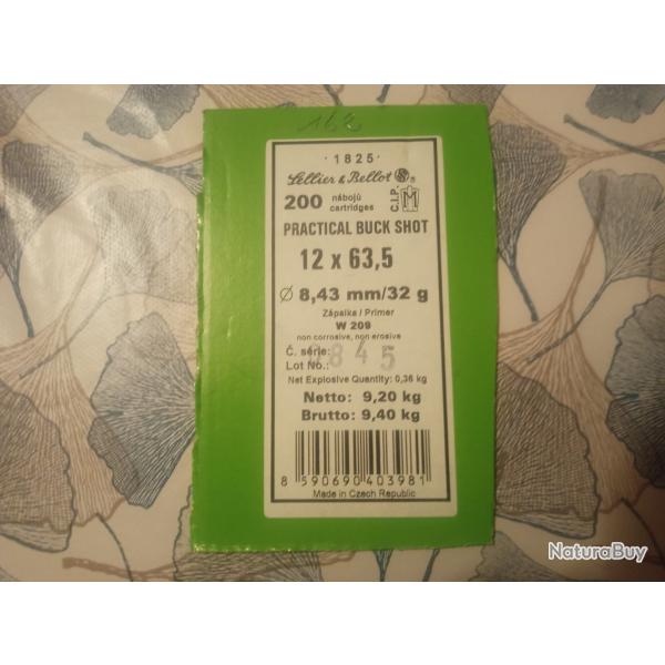 sellier et bellot CAL 12 practical buck shot