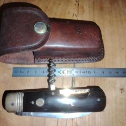 Robuste couteau de chasse pliant multifonctions