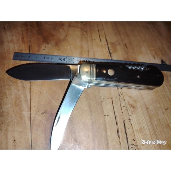 Robuste couteau de chasse pliant multifonctions