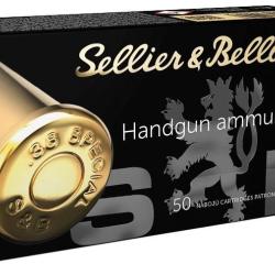 Munitions 38 Special Sellier & Bellot 158gr FMJ x50
