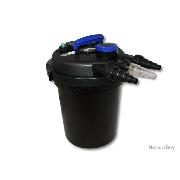 Filtre de bassin � pression UV 11 Watts 6000 litres nettoyage facile 16_0001926