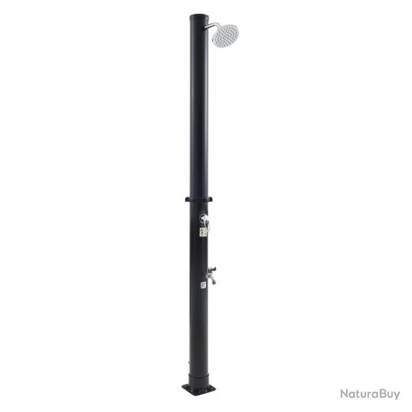 Douche solaire de jardin 215 cm 18 litres noir 03_0009353