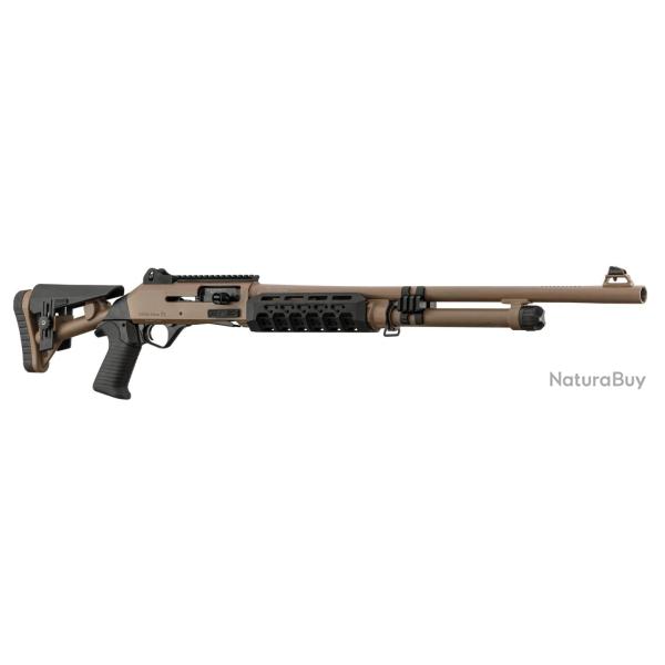 Fusil Semi-Automatique Aksa Arms S4 Extreme Calibre 12/76 Tan