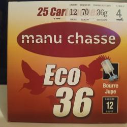 Cartouches cal 12 x 70 manu chasse