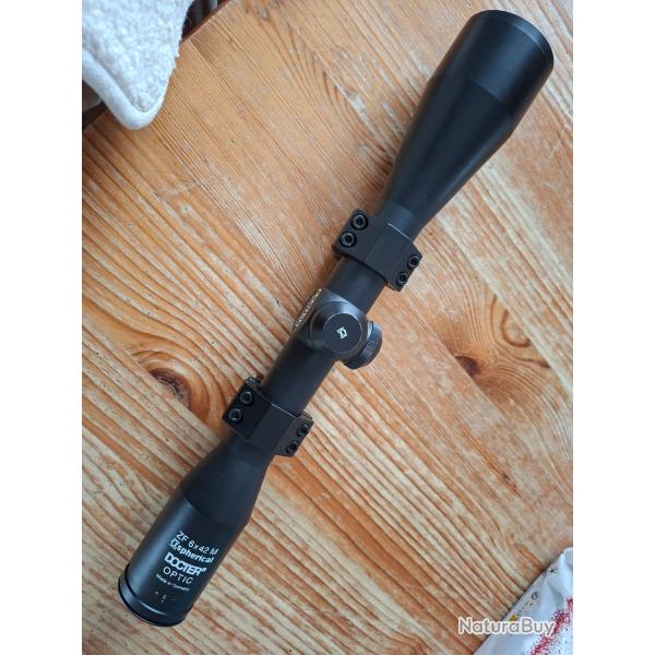 Lunette docter asph�rique 6x42 en l'�tat