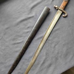 Baionnette exp&eacute;rimentale mod&egrave;le 1885 - Autriche Hongrie
