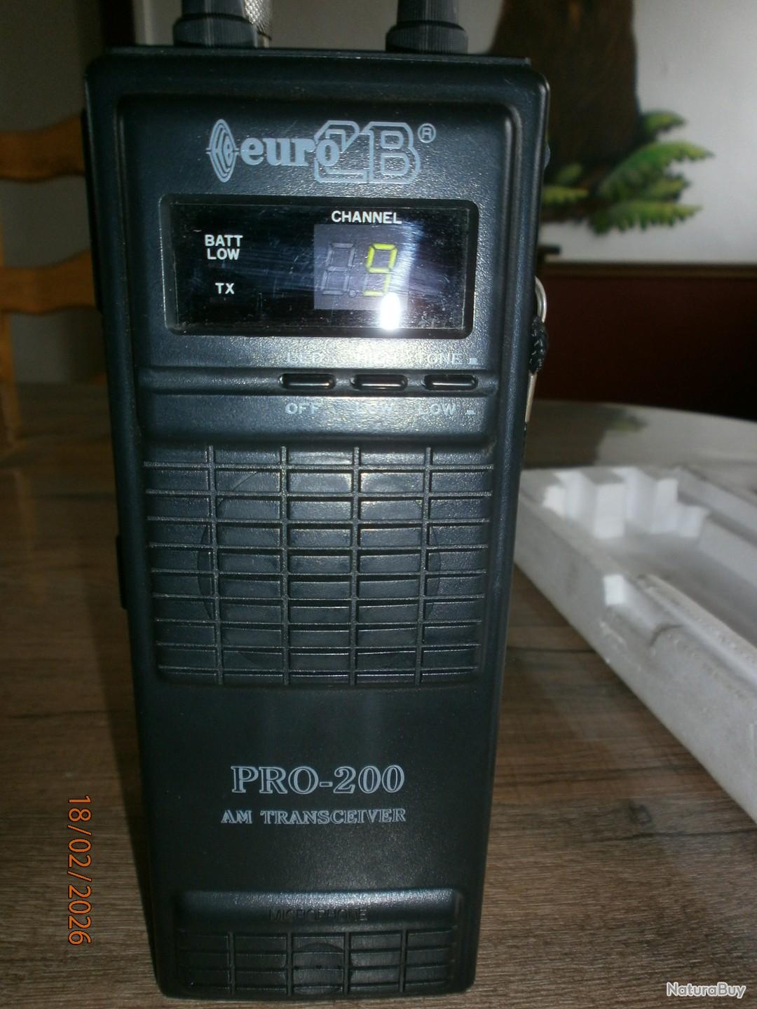CiBi EuroCB miniscan + micro + pied aimanté - Équipement auto