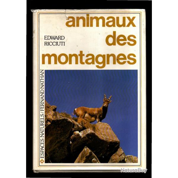 animaux des montagnes d'edward ricciuti