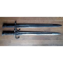 Baionettes Rolling block pour 8mm lebel