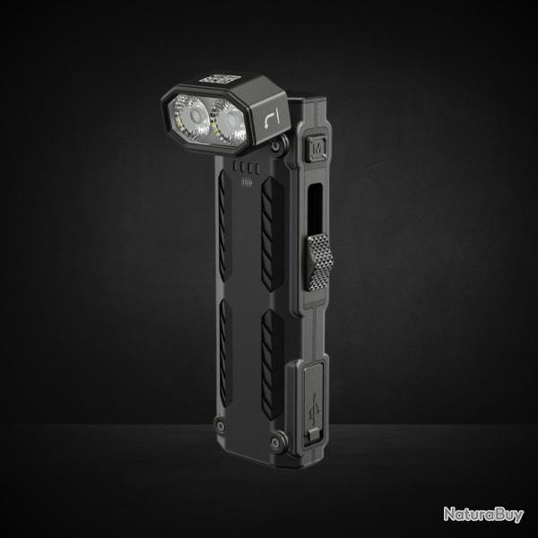 LAMPE TORCHE TETE INCLINABLE EDC09 NITECORE 1600Lm