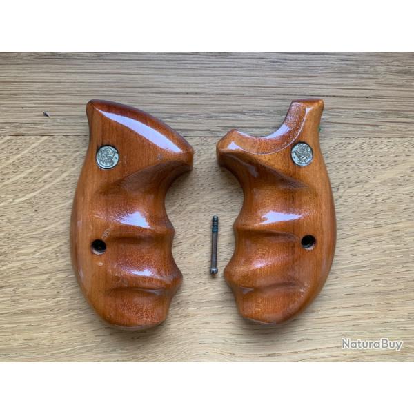 Combat grips originales Smith&Wesson revolvers K/L round butt
