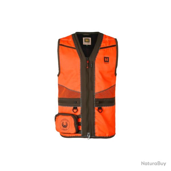 HARKILA GILET WILDBOAR PRO BLAZE WAISTCOAT ORANGE BLAZE/BROWN