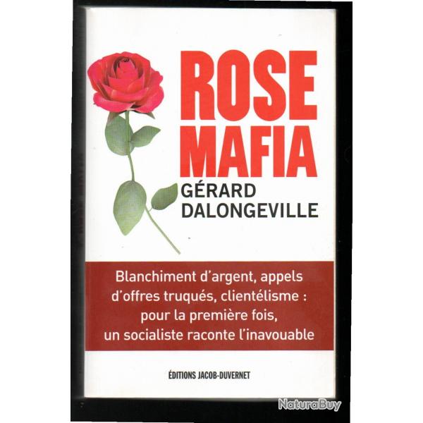 rose mafia de g�rard dalongeville , blanchiment d'argent, appels d'offres truqu�s, client�lisme