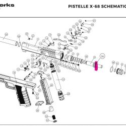 Bumper Oring 12 42x1.78 - Pistelle X68 - NX Werks