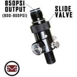 Regulateur Max1 - Input 3000 Psi - Output 850 Psi + on off slide - MCS