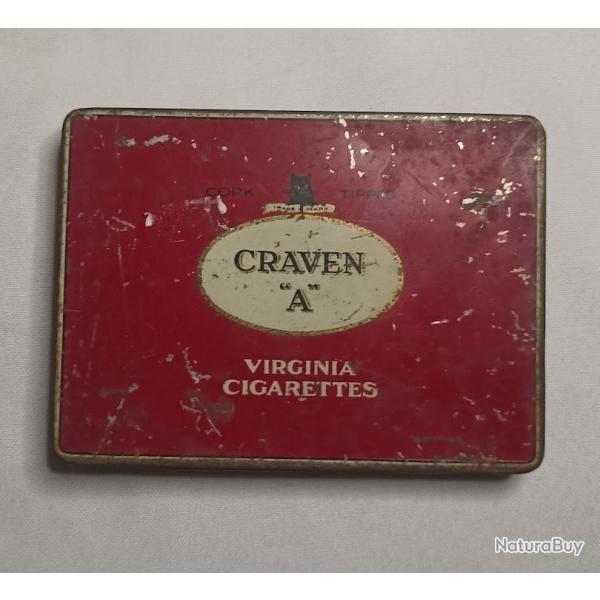 Boite � cigarettes anglaise CRAVEN "A" WW2