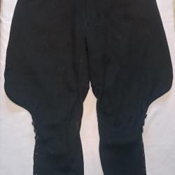 Culotte noir Officier Allemand mod&egrave;le 1932 troupe d'&eacute;lite Panzer WW2 *