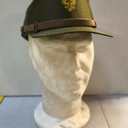 Casquette authentique arm&eacute;e espagnole ann&eacute;es 70/80 NEUVE EJERCITO SPANISH ARMY FRANCO insigne jaune