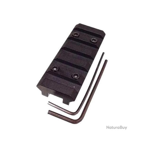 Rail Weaver pour bande ventil�e fusil chasse superpos� ou semi-automatique