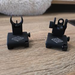 Organes de vis&eacute;e rabattables YHM Q.D.S. (Yankee Hill Machine) - Picatinny