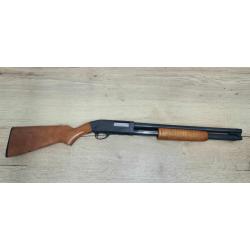 Fusil &agrave; pompe HIGH-STANDARD MANUFACTURING CORP K-120 RIOT Bois - Cal. 12/70