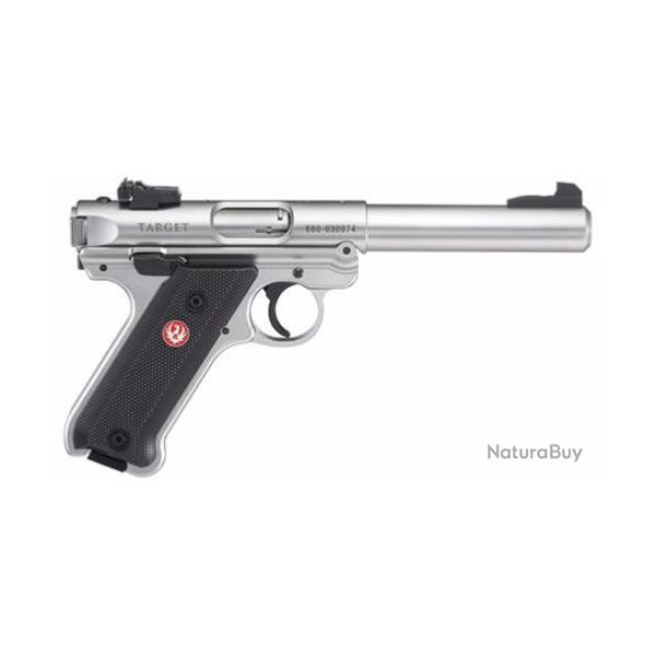 Pistolet RUGER MARK IV Target Inox - Mod�le 40103 - cal. 22LR - cat. B