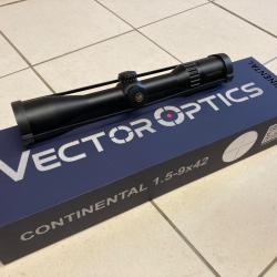Vends lunette VECTOR OPTICS 1,5-9x42 Continental