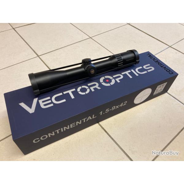 Vends lunette VECTOR OPTICS 1,5-9x42 Continental