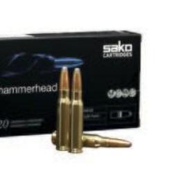 Munitions SAKO calibre 9.3x62 Hammerhead Softpoint 286gr - 18.5g x20