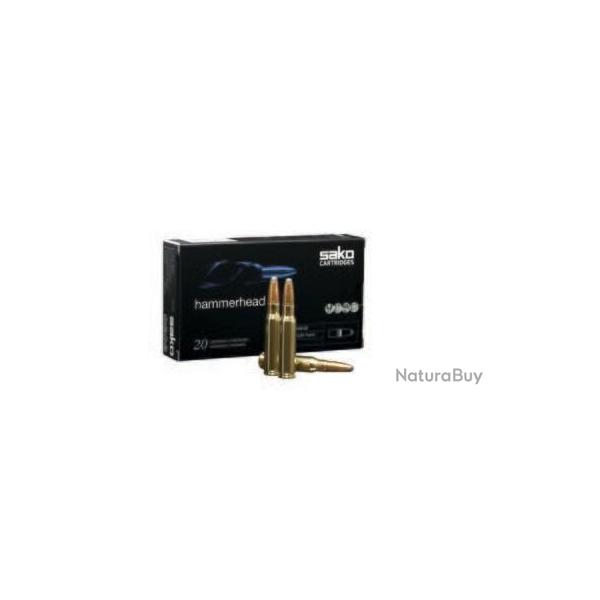Munitions SAKO calibre 9.3x62 Hammerhead Softpoint 286gr - 18.5g x20