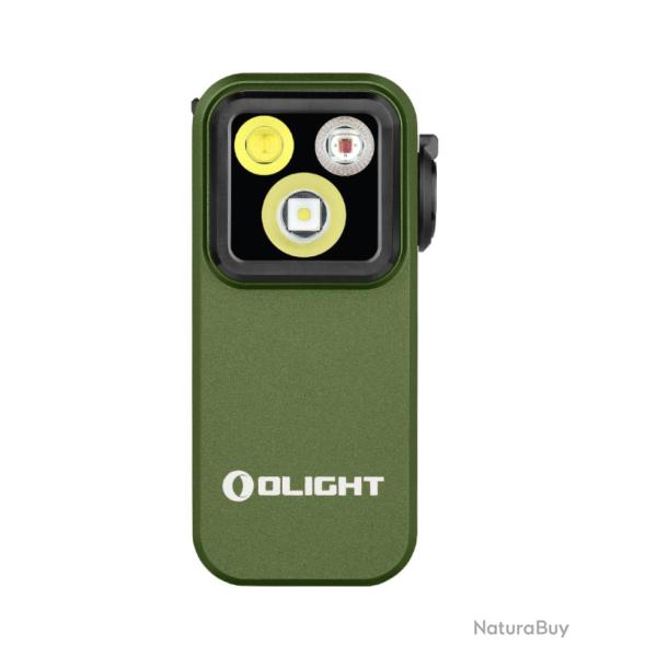 Oclip Pro - Lampe gilet tactique 500 lm & lumi�re rouge - Olight OD Green