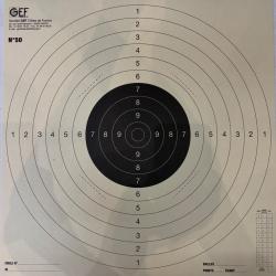 Cible C50 Gef de cible par 200