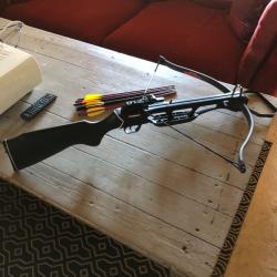 Arbal&egrave;te avec crosse 150lbs neuve + fl&egrave;ches
