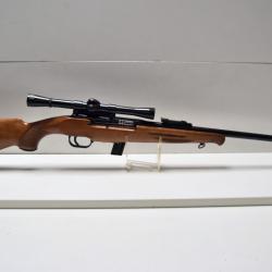 Carabine semi-automatique MANUFRANCE REINA 450 + Lunette Weaver - Cal. 22 LR