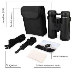 Jumelles Professionnelles SVBONY SV47 8x42 *Ench&egrave;res* &Eacute;tanches IPX7 Randonn&eacute;e Faune