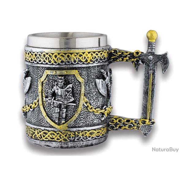 Mug m�di�val Chevalier avec �p�e