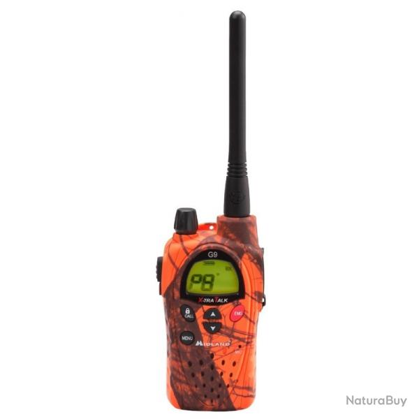 SUPER PROMO !! TALKIE WALKIE RECHARGEABLE MIDLAND G9 PRO BLAZE + OREILLETTE BLAZE