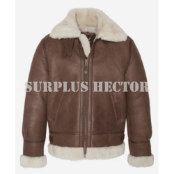 Blouson US Cuir "Bombardier" B3 Cognac - Schott L