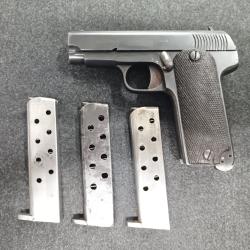 pistolet Type RUBY "Vesta" Hiro de Echeverria calibre 7.65