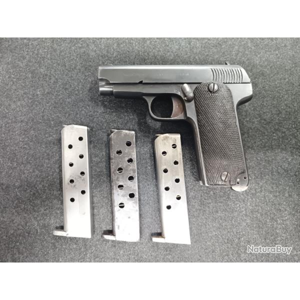 pistolet Type RUBY "Vesta" Hiro de Echeverria calibre 7.65