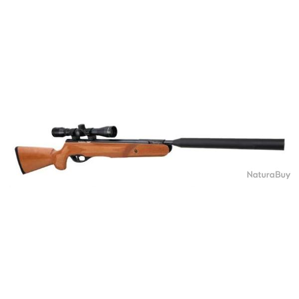PACK CARABINE A PLOMBS REMINGTON TYRANT BOIS C4.5 19.9J + LUNETTE 4X32