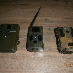 Trois appareils de surveillance