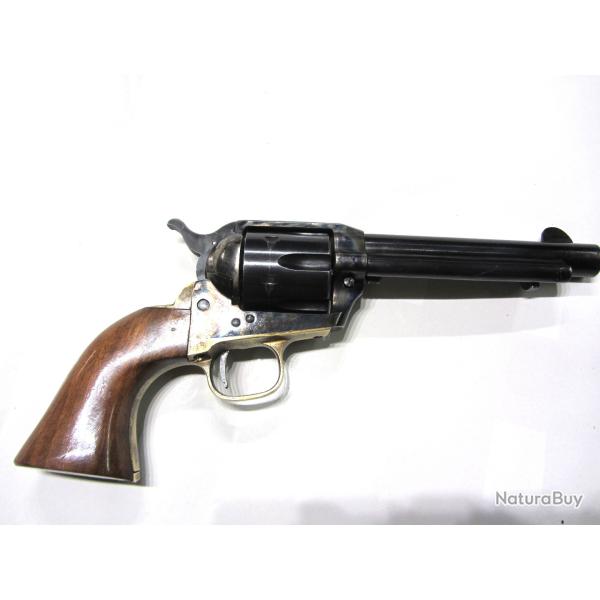 REVOLVER 45lc  copie du colt SA  FRONTIER canon 5,5" AVEC son ETUI et la sacoche PORTE CARTOUCHES